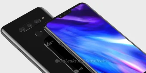 LG V40 ThinQ si mostra nel primo render