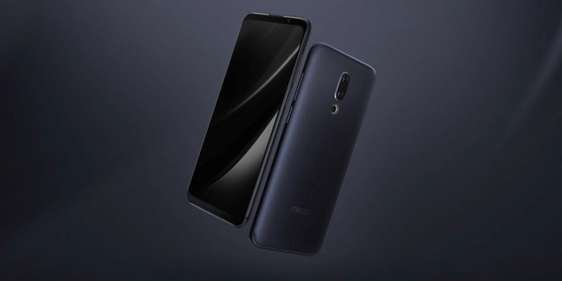 Meizu 16X ufficiale con lettore di impronte sotto lo schermo