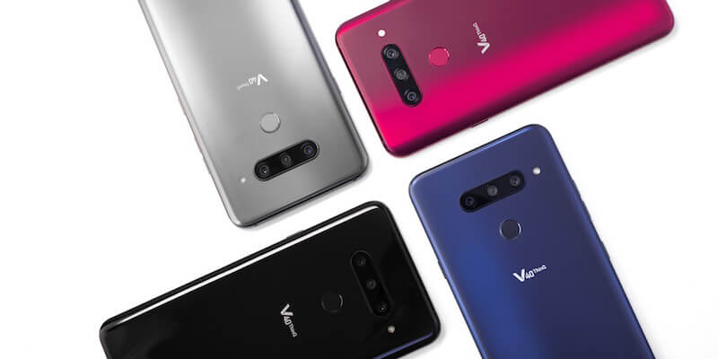LG V40 ThinQ ufficiale con 5 fotocamere ma senza Android Pie