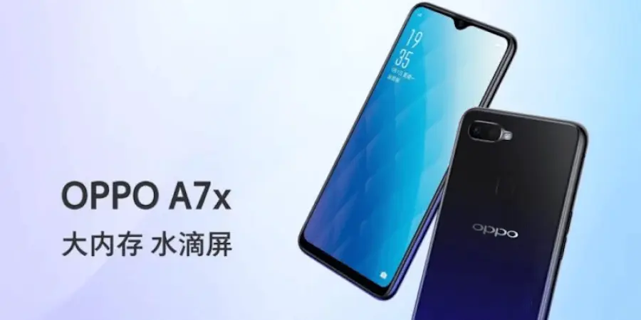Oppo A7X ufficiale con schermo da 6,3 pollici