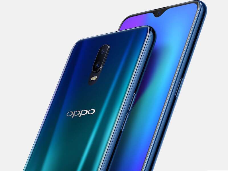 Oppo R17 ufficiale: lettore di impronte integrato e notch discreto