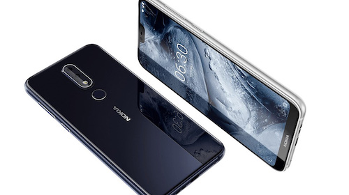 Nokia X5 ufficiale con retro in vetro e lettore di impronte