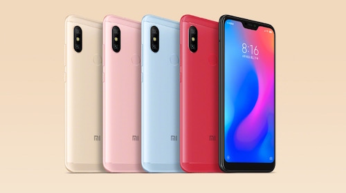Xiaomi Redmi 6 Pro svelato dai primi render in 5 colori