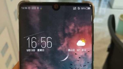 Nubia Z18 si mostra in una foto reale: il notch è mini