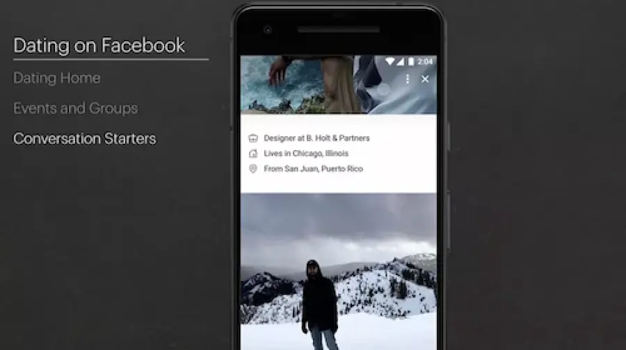 Facebook: arriva la funzione per gli incontri online