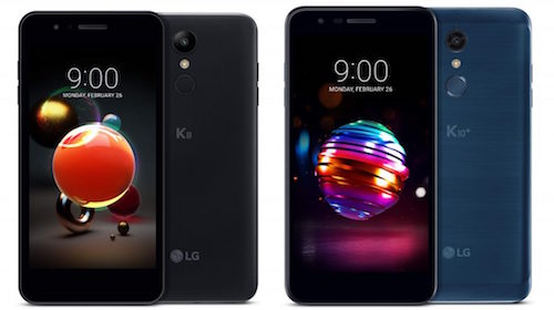 LG K8 e K10 2018 annunciati al Mobile World Congress