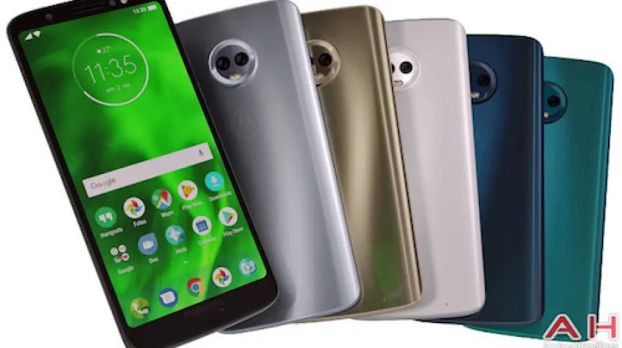 Moto G6 Plus: svelate le varianti di colore