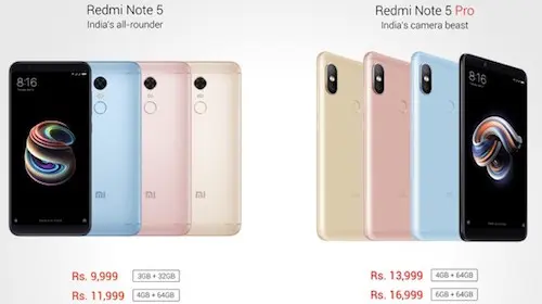 Xiaomi Redmi Note 5 ufficiale: le novità