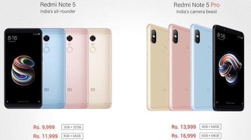 Xiaomi Redmi Note 5 ufficiale: le novità