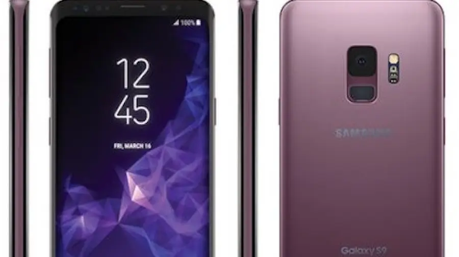 Samsung Galaxy S9: svelate le colorazioni previste