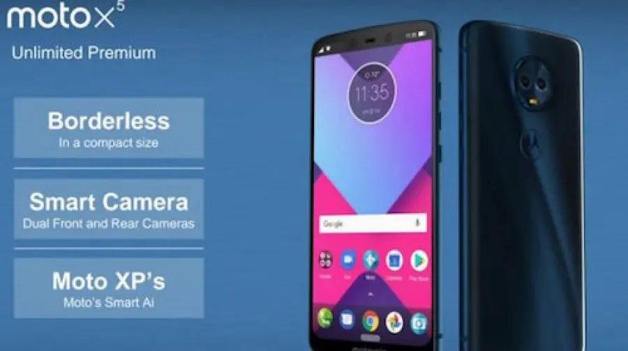 Moto X5: lo stile si ispira a quello dell'iPhone X