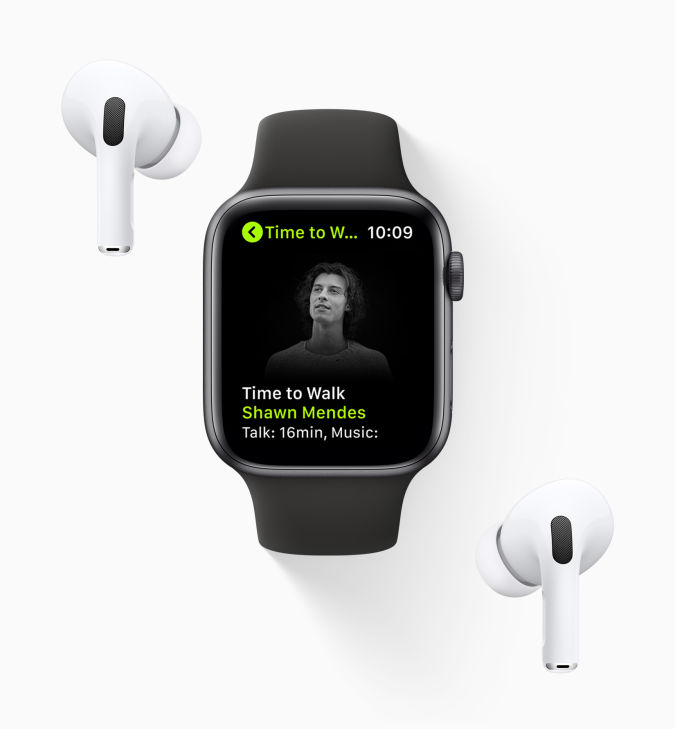 Arrivano le storie "Time to Walk" per gli utenti di Apple Watch Fitness+