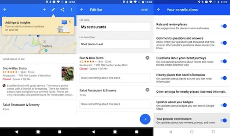 Google Maps si aggiorna con nuove notifiche