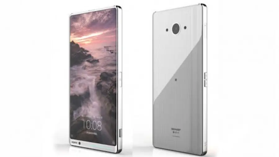 SHARP sta per annunciare uno smartphone tutto schermo