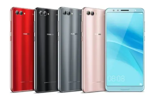 Huawei Nova 2S ufficiale con lettore di impronte frontale