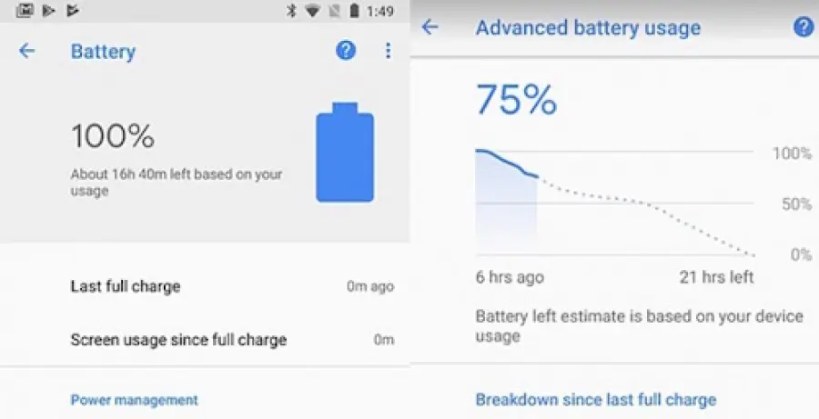 Google Pixel: miglioramenti sul calcolo della durata della batteria
