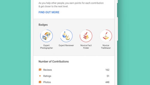 Google Maps: disponibili nuovi badge per le Guide Locali