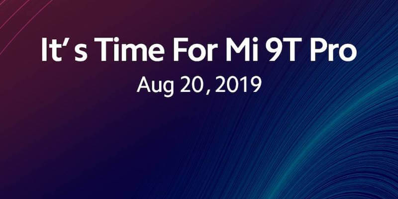 Xiaomi Mi 9T Pro arriverà in Europa il 20 agosto