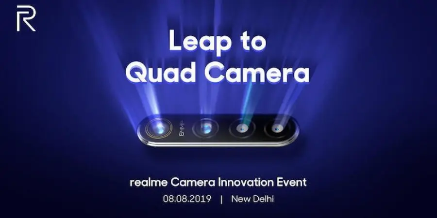 Smartphone Realme: in arrivo il primo con sensore da 64 MP