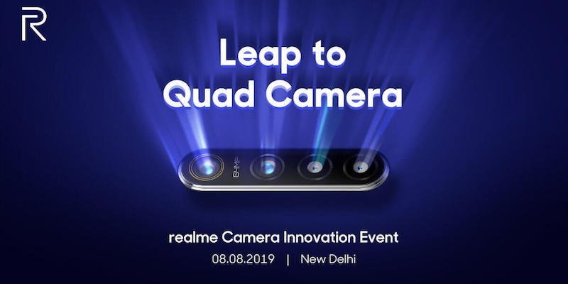 Smartphone Realme: in arrivo il primo con sensore da 64 MP