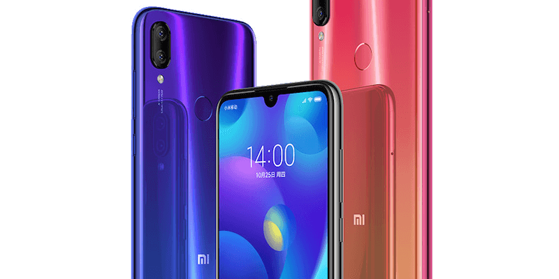Xiaomi Mi Play ufficiale: notch a goccia e MediaTek Helio P35