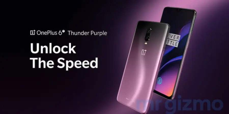 OnePlus 6T: alcuni render svelano l'edizione Thunder Purple