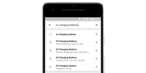 Google Maps indica dove ricaricare le auto elettriche